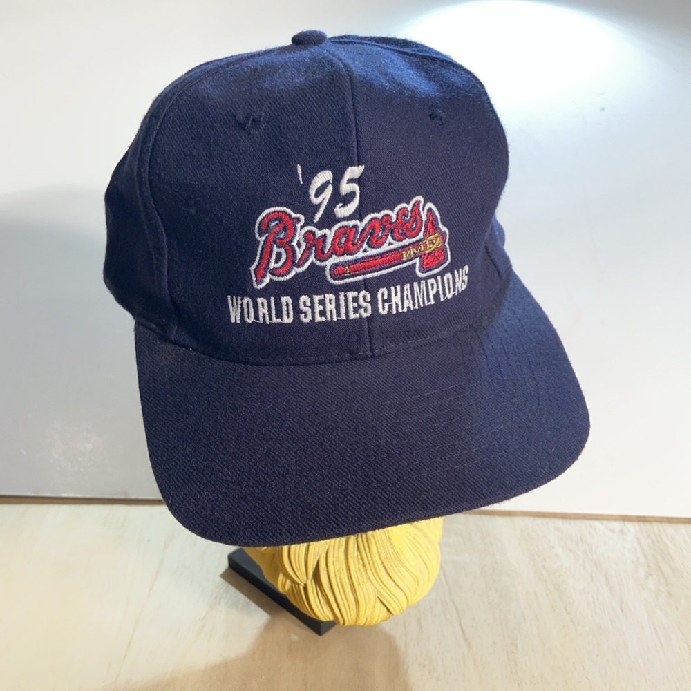 Vintage National‎ League '95 Champions Atlanta Braves cap World Series
